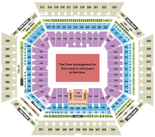 Hard Rock Stadium Chris Brown Seating Chart